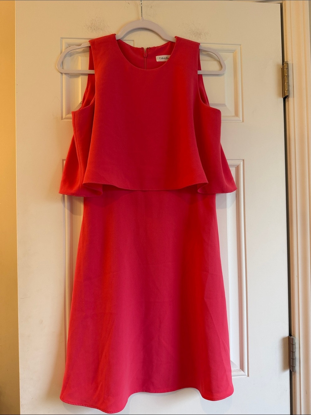 Calvin Klein Layered Sleeveless Mini Dress